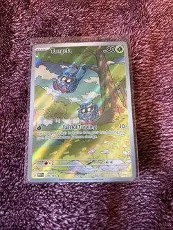 Pokemon TCG Tangela Illustration Rare Card 178/165 Scarlet & Violet 151 - Image 1