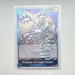 Bandai One Piece Card Game Prisoner of Impel Down OP16-042 Character EN 6C 6000 - Image 1