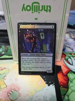 MTG Crooked Custodian (71/484) Streets of New Capenna NM FOIL - Image 1