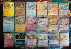 COMPLETE Eeveelution English EX And Pokeball 9 Card Sets - Prismatic Evolutions - Image 1