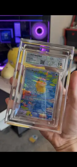 1 of 1 Custom Psyduck Pokemon Card & Slab - Gem Mint 10. - Image 2