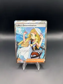 Pokemon TCG Mega Evolution Lillie’s Determination Trainer Card 169/132 - NM - Image 1