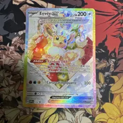 Pokemon TCG Eevee EX 174 Prismatic Evolutions Black Star Promo Card - Image 2