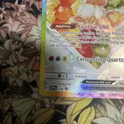 Pokemon TCG Eevee EX 174 Prismatic Evolutions Black Star Promo Card - Image 3