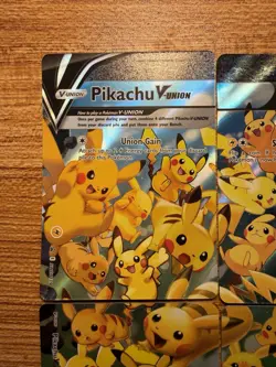 Pikachu V-UNION 4-Card Set Holo Promo SWSH139-142 English 2021 - Image 2