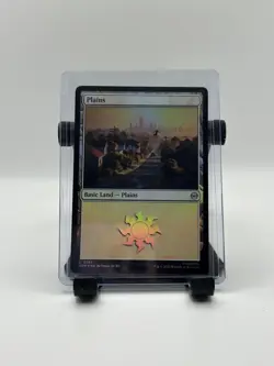 MTG, Plains FOIL (0194) NM Marvel's Spider-Man Foil - Image 1