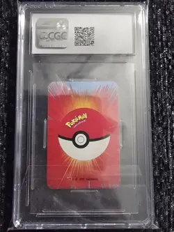 1999 Pokemon Mini Red Deck Playing Cards Kadabra 6 Of Hearts CGC Gem 10 - Image 2