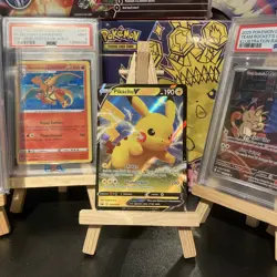 Pikachu V SWSH061 Black Star Promo Mint Pokemon Card - Image 1