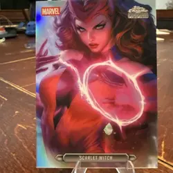 2026 TOPPS CHROME Marvel SCARLET WITCH FanFare Card FF-36 - Image 1