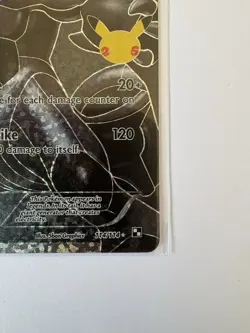 Pokemon TCG Zekrom Celebrations Holo Card Classic Collection 114/114 NM - Image 3