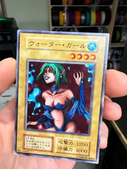 Yu-Gi-Oh! WATER GIRL Volume4 1999 Yugioh Ocg older trading card Uncesored - Image 3