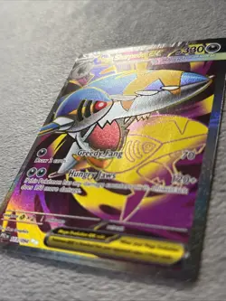 Mega Sharpedo ex 113/094 Full Art Pokemon Card Phantasmal Flames 2025 NM - Image 4