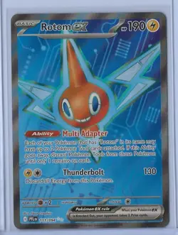 Rotom ex 111/094 Phantasmal Flames Rare Holo Pokemon Card EN - Image 1