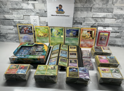 Vintage WOTC Pokemon 2500 Card Lot Base-Neo 1st Ed Shadowless +PSA 10 Slab NM/LP - Image 1