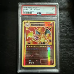2016 POKEMON XY EVOLUTIONS #11 CHARIZARD-REVERSE FOIL PSA 5 - Image 1