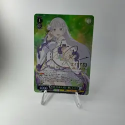 Weiss Schwarz RE ZERO vol.3 RZ/S116-026SP SP Emilia FOIL Japanese Signed - Image 1