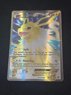 Jolteon EX 028A/083 Alternate Art Ultra Rare Holo Pokemon TCG Near Mint - Image 1