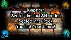 Avatar The Last Airbender Jumpstart MTG, Sealed Inner Packs / Themes, You Pick - Image 1