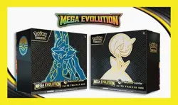 2025 Pokemon TCG MEGA EVOLUTIONS Pokemon Center Elite ETB SET - SEALED - PRESALE - Image 1