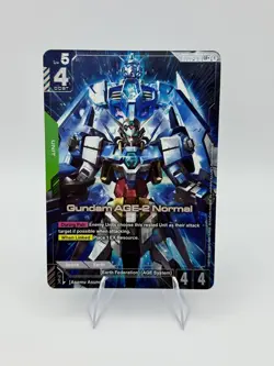 Gundam AGE-2 Normal - GD03-019 LR+ Alt Art - Gundam TCG: Steel Requiem - Image 1