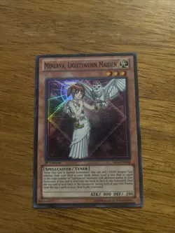 Minerva, Lightsworn Maiden SDLI-EN002 Structure Deck: Realm of Light 1st Edition - Image 1