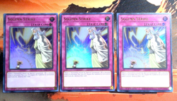 YuGiOh! 3x Solemn Strike RA02-EN079 1st Edition NM UR Playset - Image 1