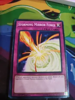 1x (P) Storming Mirror Force - LEDD-ENB22 - Common - 1st Edition YuGiOh - Image 1