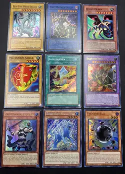 Vintage Yu-Gi-Oh Binder Collection Blue-Eyes Dark Magician Exodia Gods Sdk-001 - Image 4