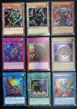 Vintage Yu-Gi-Oh Binder Collection Blue-Eyes Dark Magician Exodia Gods Sdk-001 - Image 5