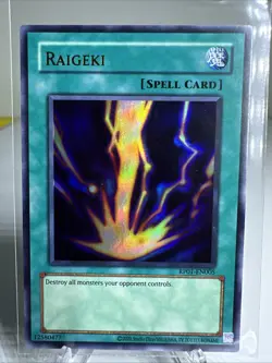 Raigeki RP01-EN005 Retro Pack Reprint Yugioh TCG Near Mint - Image 1