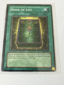 | Yugioh Book of Life PGD-033 1st Edition Super Rare Pharaonic Guardian PL 🔥 | - Image 1