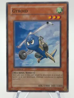 Gyroid [1st Edition] CRV-EN007 YuGiOh Cybernetic Revolution LP - Image 1