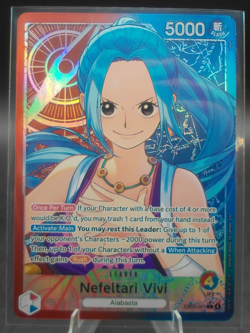 Nefeltari Vivi EB03-001 Extra Booster Heroines Edition NM One Piece Card TCG - Image 1