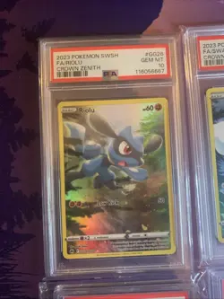 Pokemon Crown Zenith Gallarian Gallery PSA 10 Set - Image 2