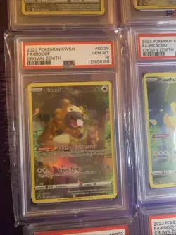 Pokemon Crown Zenith Gallarian Gallery PSA 10 Set - Image 5