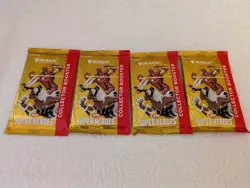 Magic: The Gathering Marvel Super Heroes Collector Booster Pack New Sealed X 4 - Image 1