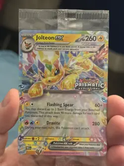 Jolteon ex - (Prismatic Evolutions Stamp) 030/131 Miscellaneous Cards & Products - Image 1