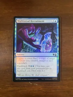 MTG Marvel Super Heroes-Commander-Multiversal Recruitment-0629-FOIL - Image 1