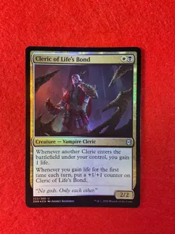 Cleric of Life's Bond - Foil - Zendikar Rising - Magic the Gathering - MTG - Image 1