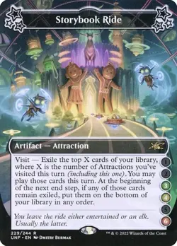 Storybook Ride (3-4-6) - Foil Unfinity NM MTG - Image 1