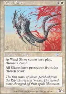 1x Ward Sliver Moderate Play MTG Magic - Kid Icarus - - Image 1