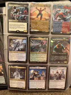 MTG Marvel Spiderman Collection - NM - ENTIRE BINDER - Image 2