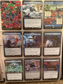 MTG Marvel Spiderman Collection - NM - ENTIRE BINDER - Image 4