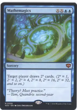 MTG Mathemagics M Secrets of Strixhaven #58 - Image 1