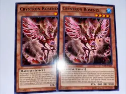 Yu-Gi-Oh! Crystron Rosenix - INOV-EN020 - Common - Mint/NM X2 Cards. - Image 1