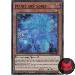 Yugioh Magicians' Souls LDS3-EN088 Red Ultra Rare 1st Edition NM - Image 1