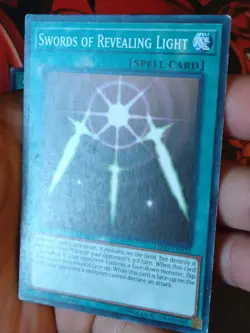 x3 Swords of Revealing Light - Playset LDK2 SDBE LEDD Yugioh MP - Image 2