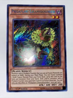 Yugioh Predaplant Chlamydosundew FUEN-EN005 Secret Rare 1st Edition - Image 2