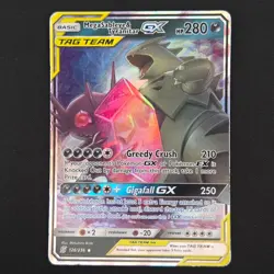 Pokemon TCG Card Mega Sableye & Tyranitar GX 126/236 Unified Minds Tag Team - MP - Image 1