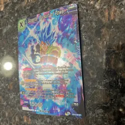 Gogeta Pursuit of Power SD12-02 ST Foil Dragon Ball Super Card Game | NM - Image 2